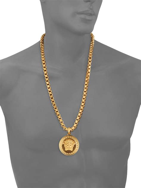 versace gold chains for men|Versace Necklaces for Men.